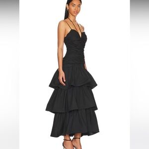 Free People ELLIATT Mountain Maxi Dress in Black